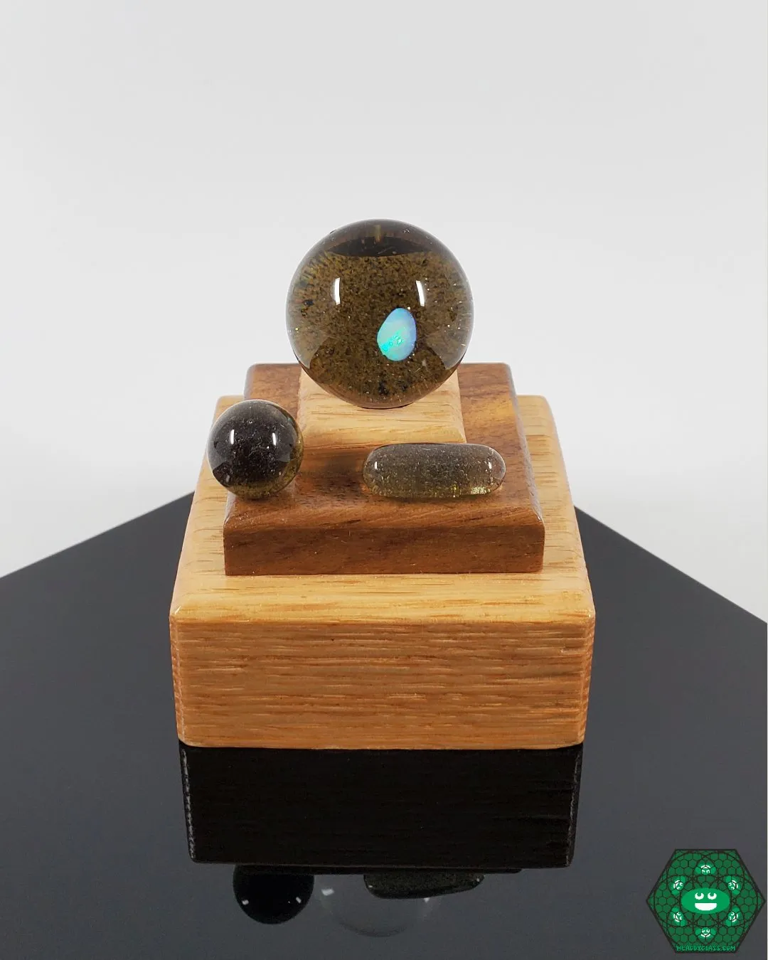Jason Walker Glass Opal Slurper Set - Artisanal Craftsmanship