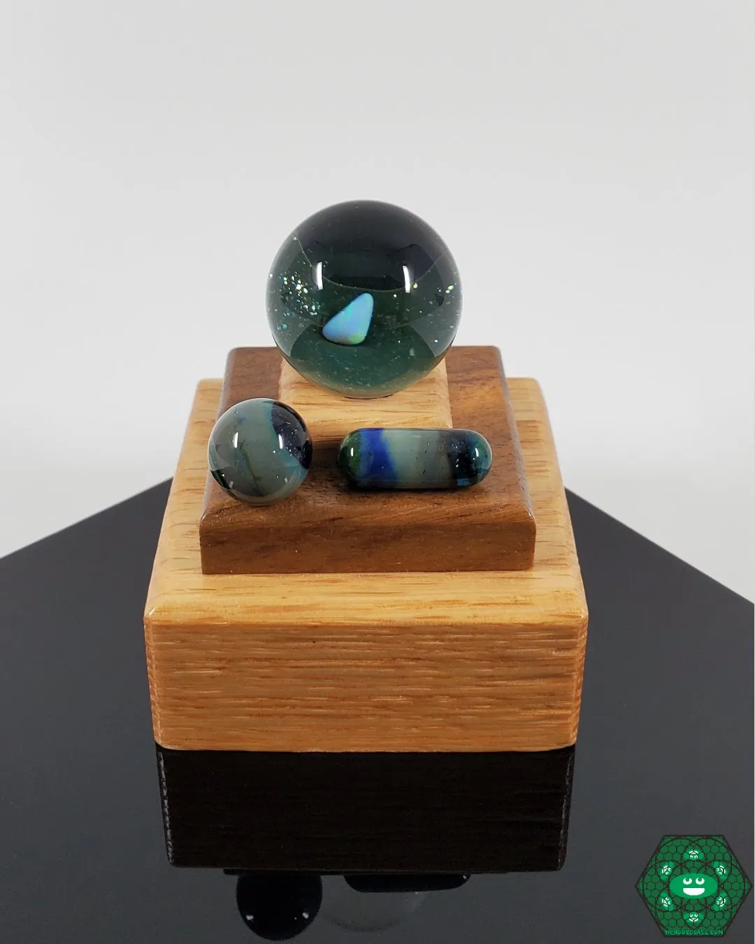 Jason Walker Glass Opal Slurper Set - Artisanal Craftsmanship