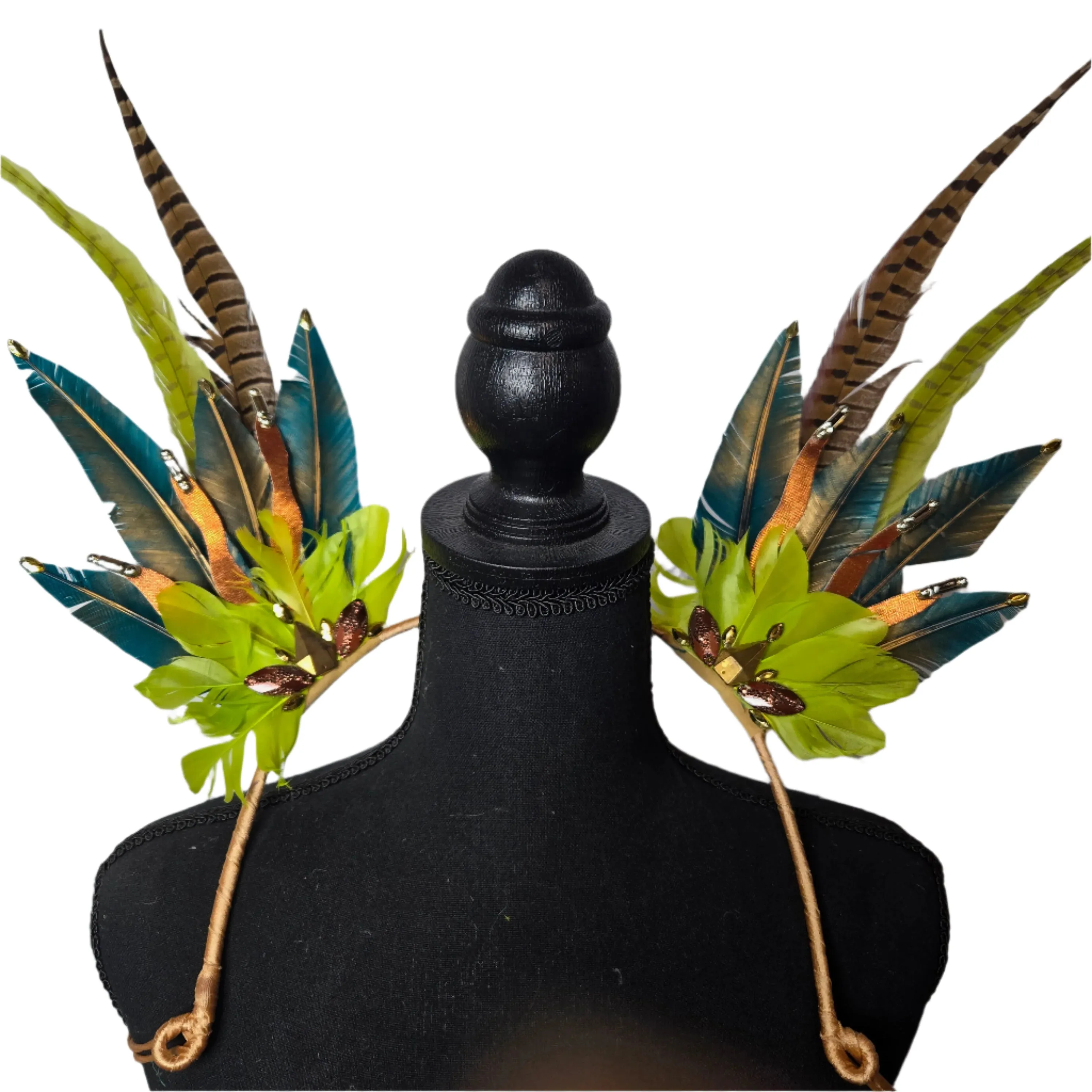Jungle Luxe Feather Small Collar Wings