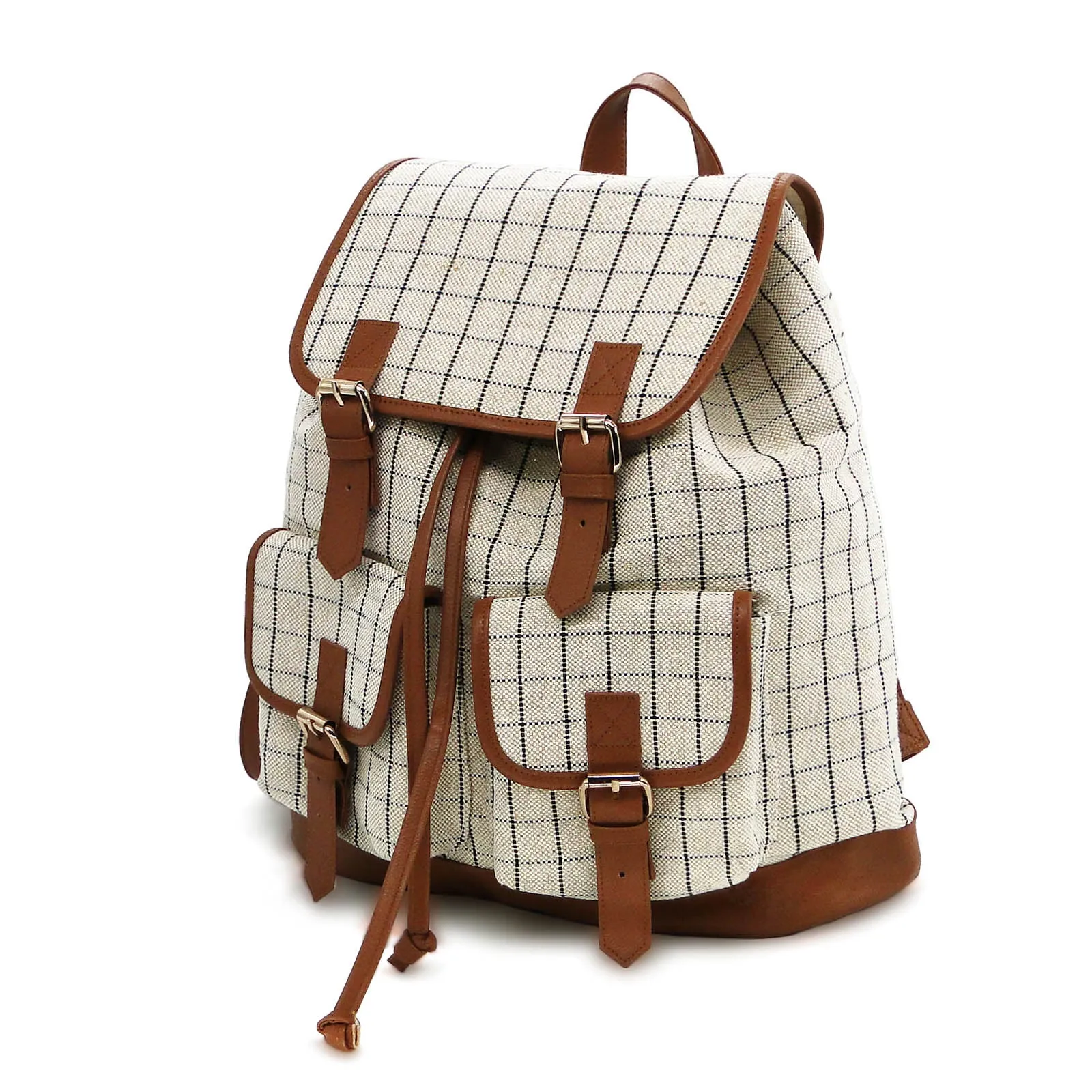K205 | DRAWSTRING POCKETS BACKPACK