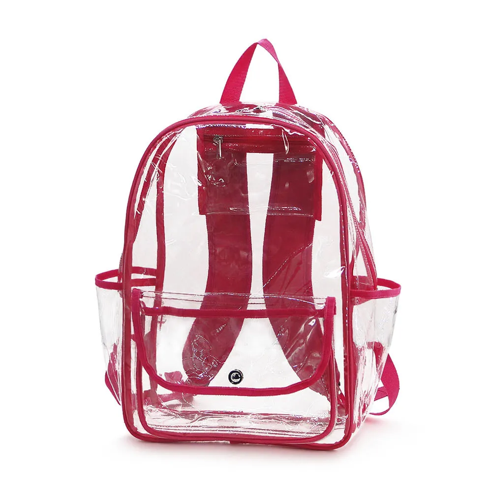 K223 | CLEAR BACKPACK - CLEAR FLAP
