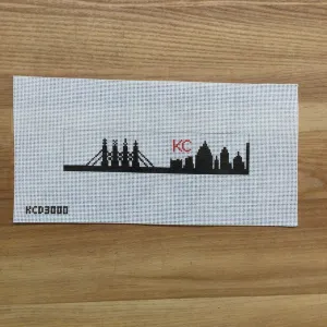 KC Skyline Key Fob Canvas