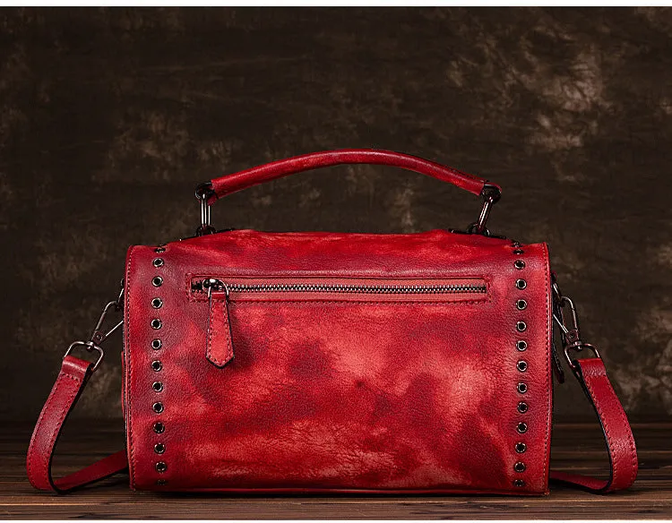 Ladies Small Over The Shoulder Purse Leather Handbags For Women