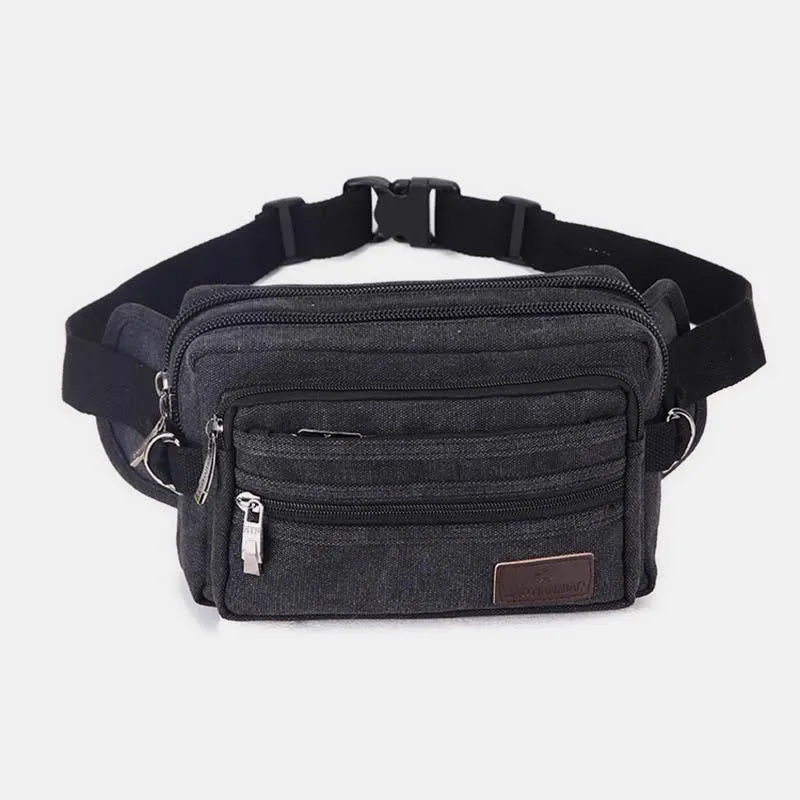 Large Capacity Multi-Pocket Sport Portable Waist Bag