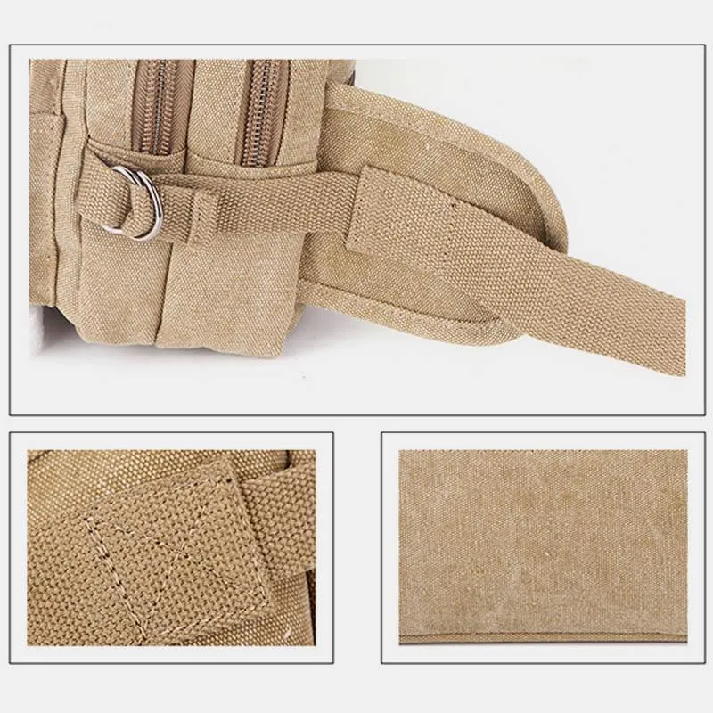 Large Capacity Multi-Pocket Sport Portable Waist Bag