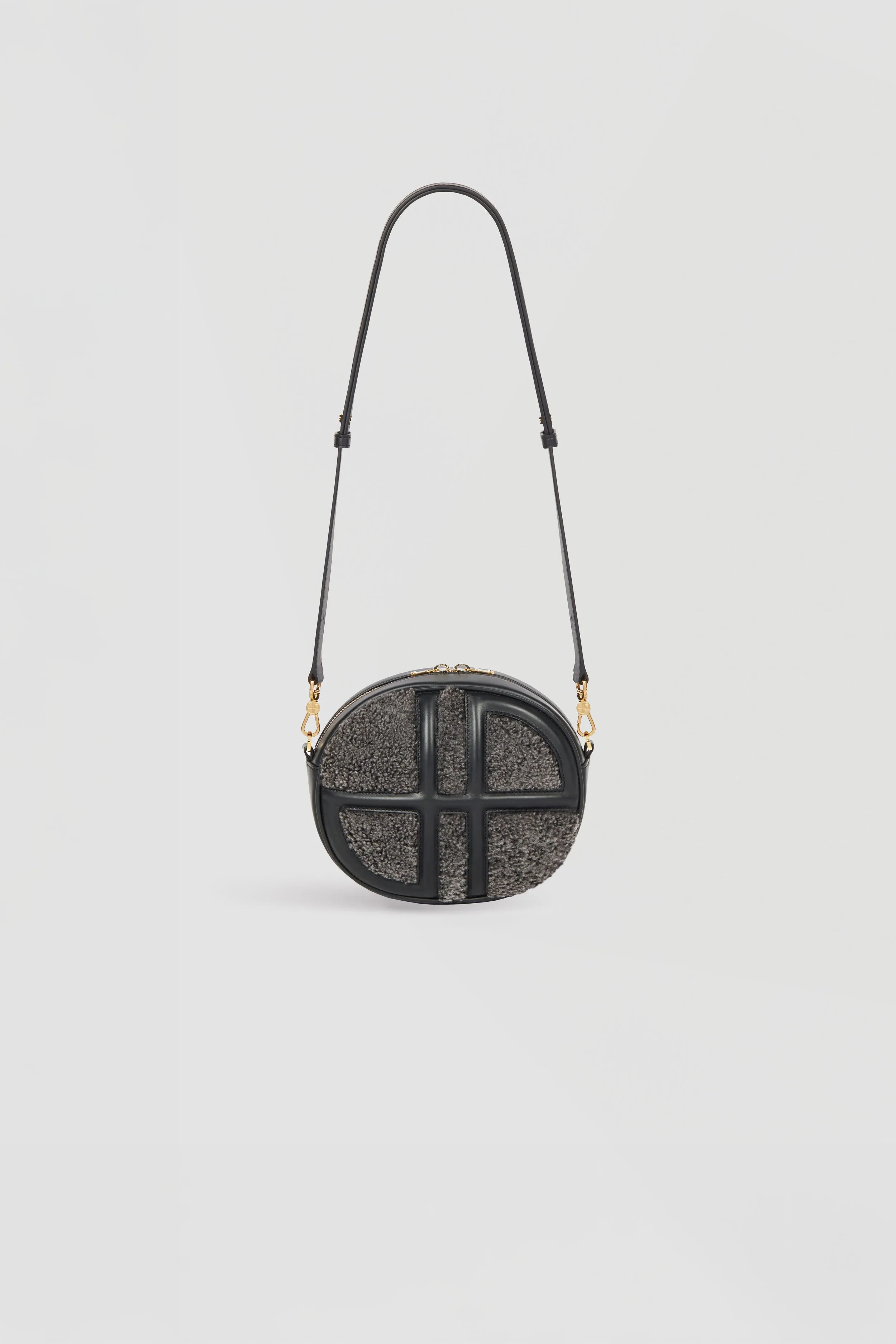 Le JP bag in shearling and leather