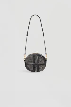 Le JP bag in shearling and leather