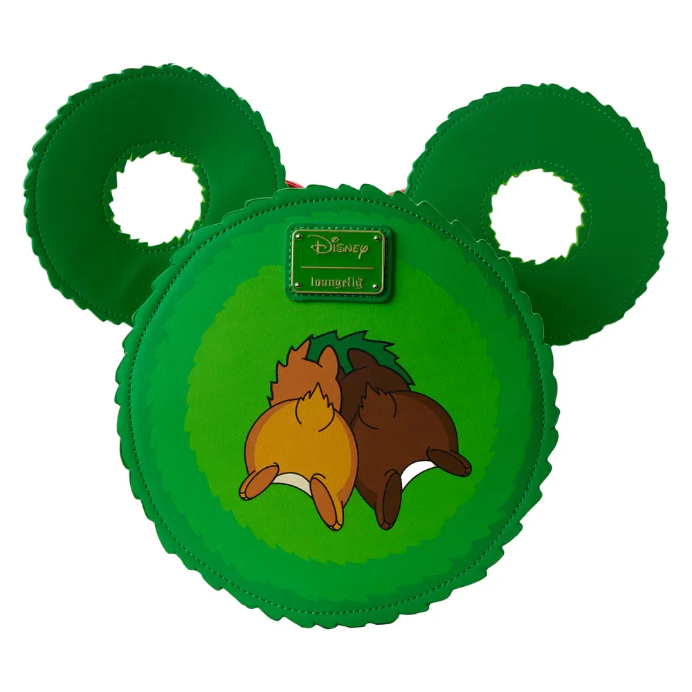 LF Disney Chip And Dale Figural Wreath CrossBody Bag