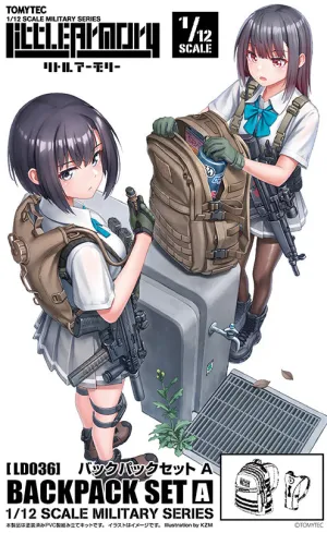 Little Armory - LD036 Backpack Set A 1/12