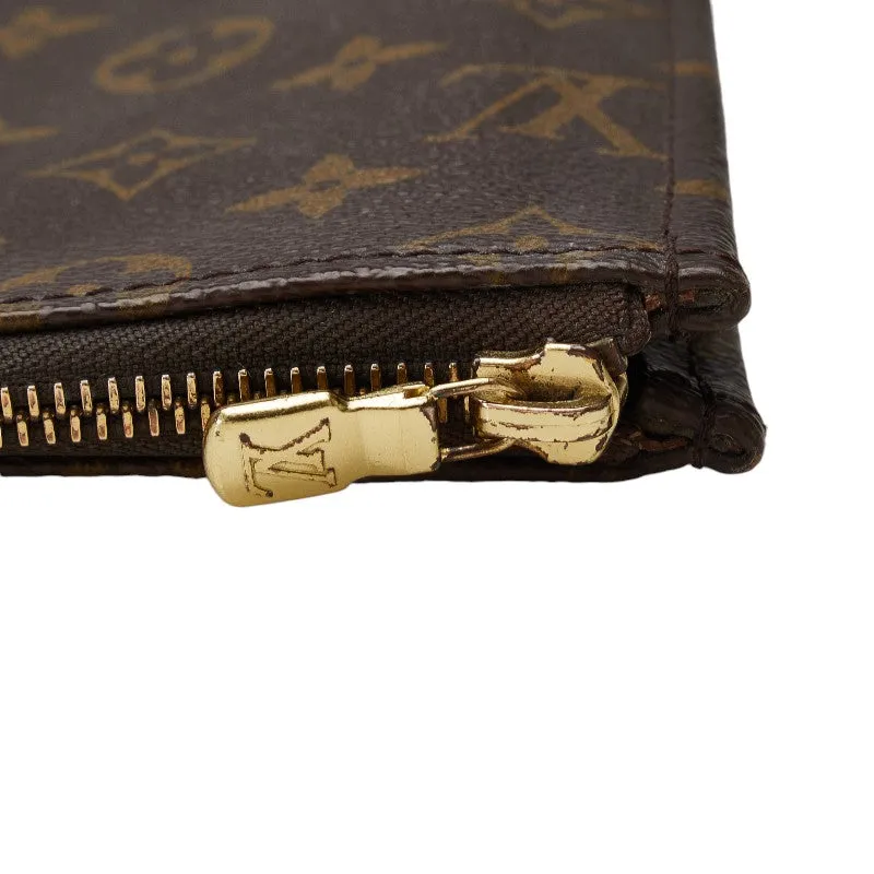 Louis Vuitton Monogram Posh Document  Backpack Briefcase M53456 Brown PVC Leather  Louis Vuitton