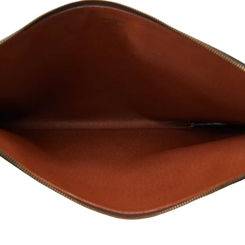 Louis Vuitton Monogram Posh Document  Backpack Briefcase M53456 Brown PVC Leather  Louis Vuitton