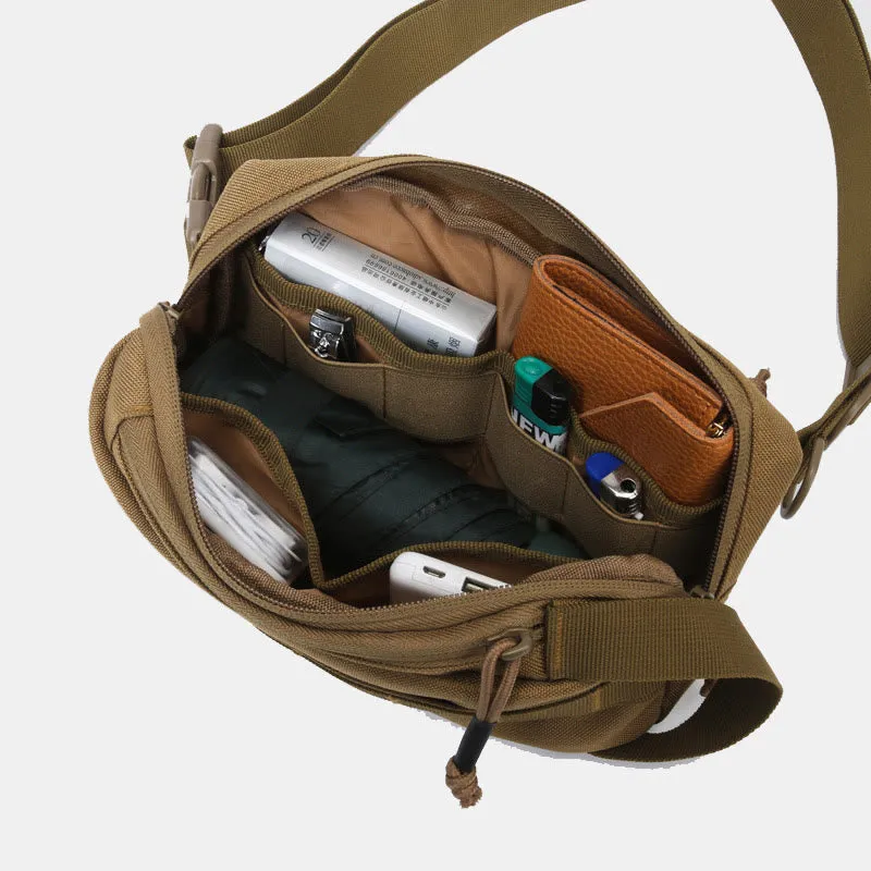 Lure Waist Bag Outdoor Mens Small Chest Bag Sling Bag