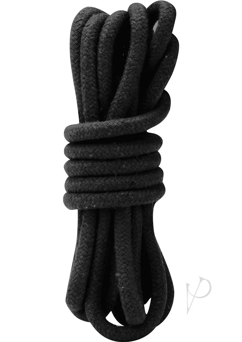 Lux F Bondage Rope 3m Black