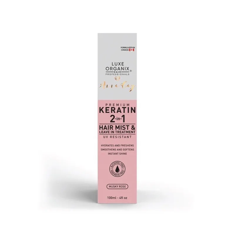 Luxe Organix Anna Cay 2in1 Hair Mist Musky Rose 120ml