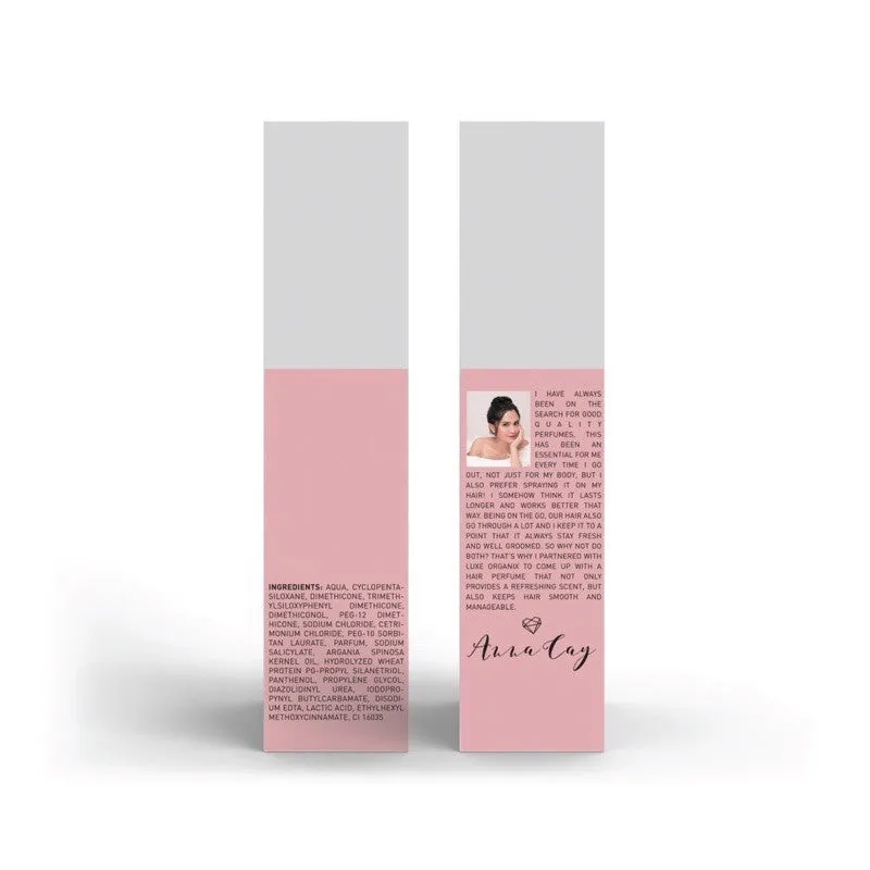 Luxe Organix Anna Cay 2in1 Hair Mist Musky Rose 120ml