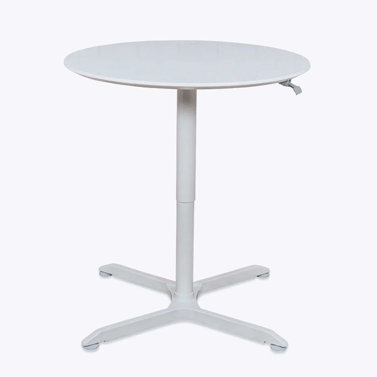 Luxor 36" Pneumatic Height Adjustable Café Table, LX-PNADJ-36RD