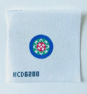 Mahj Dot Key Fob Insert Canvas