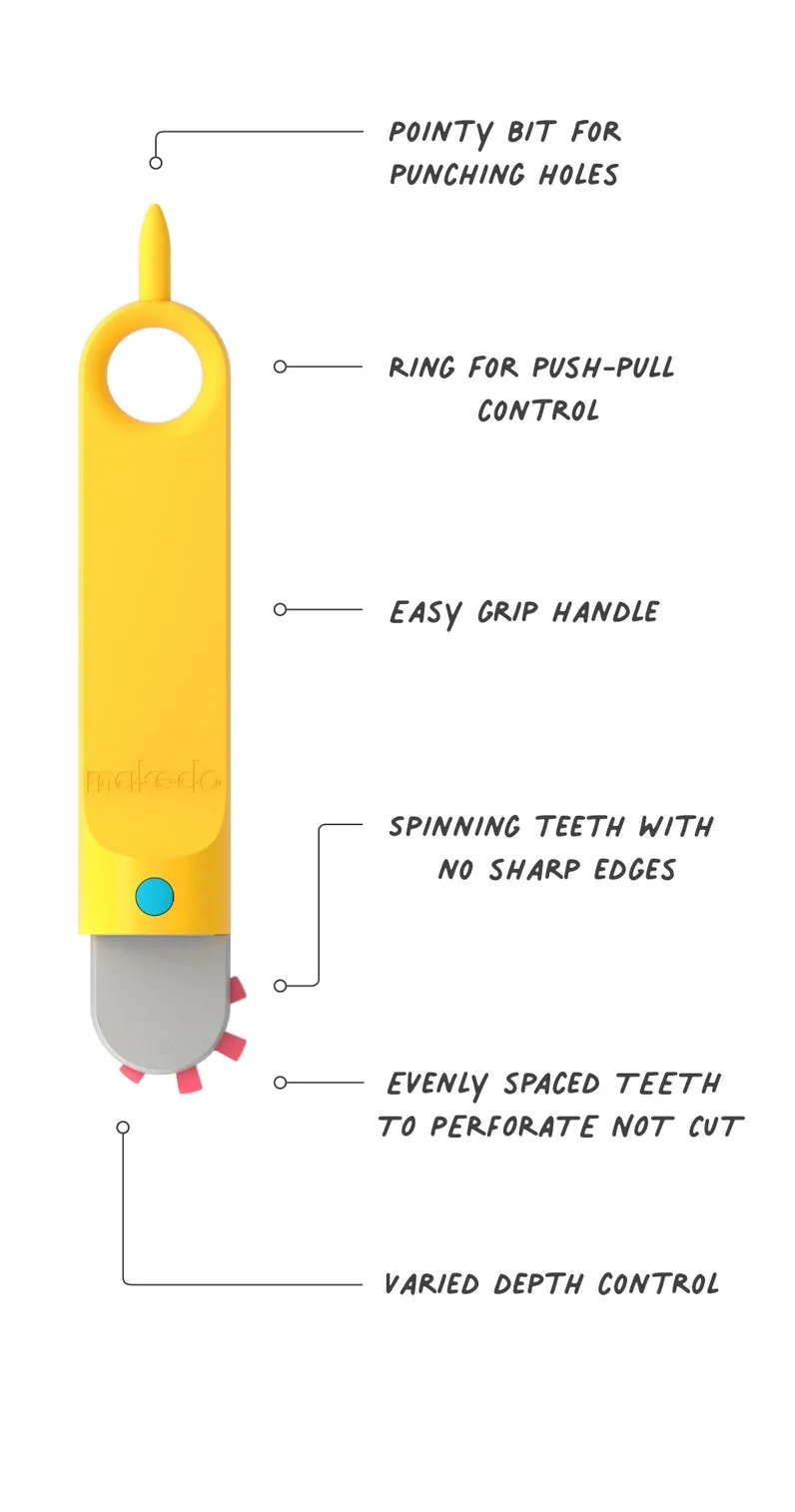 Makedo Cardboard Construction Tool - Fold-Roller