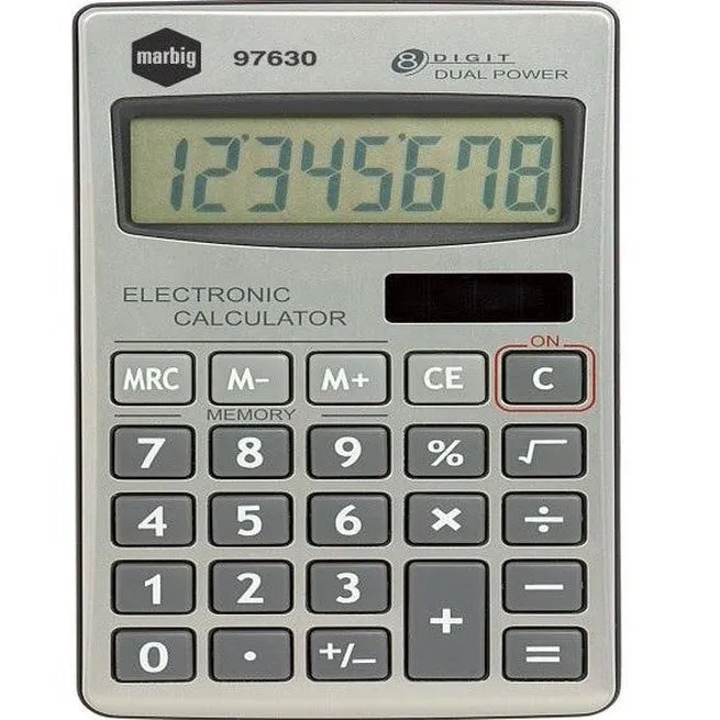 Marbig Calculator Handheld 8 Digit