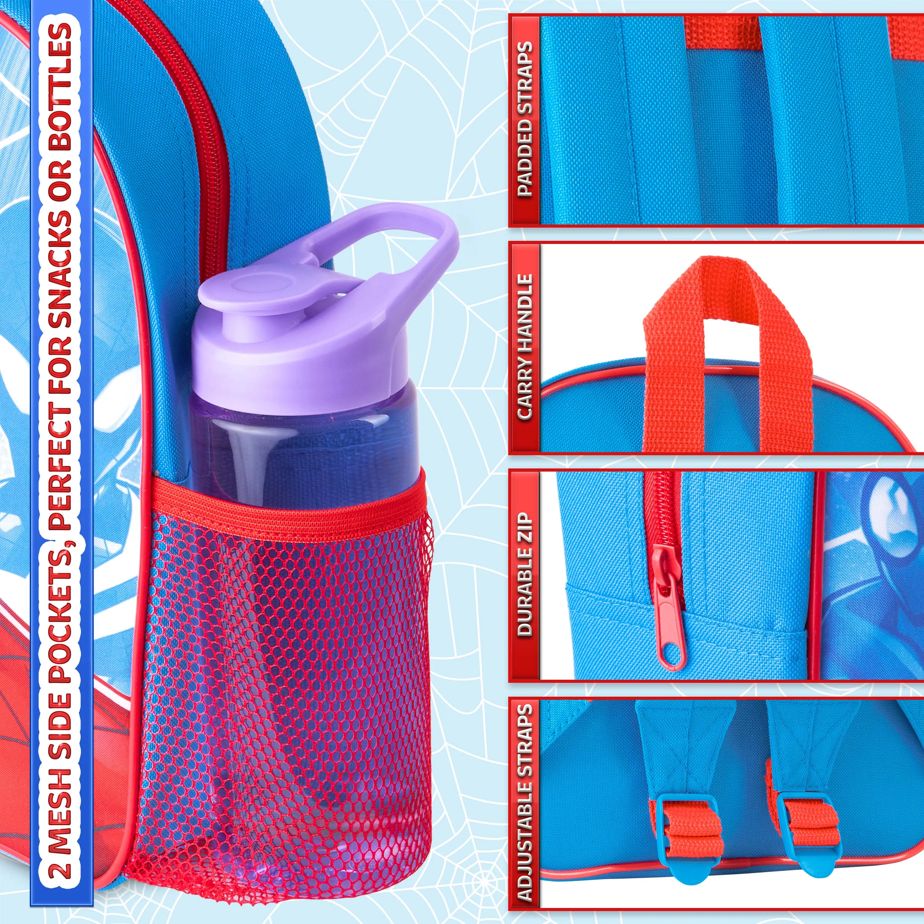 Marvel Spiderman Backpack - Kids Backpacks for School