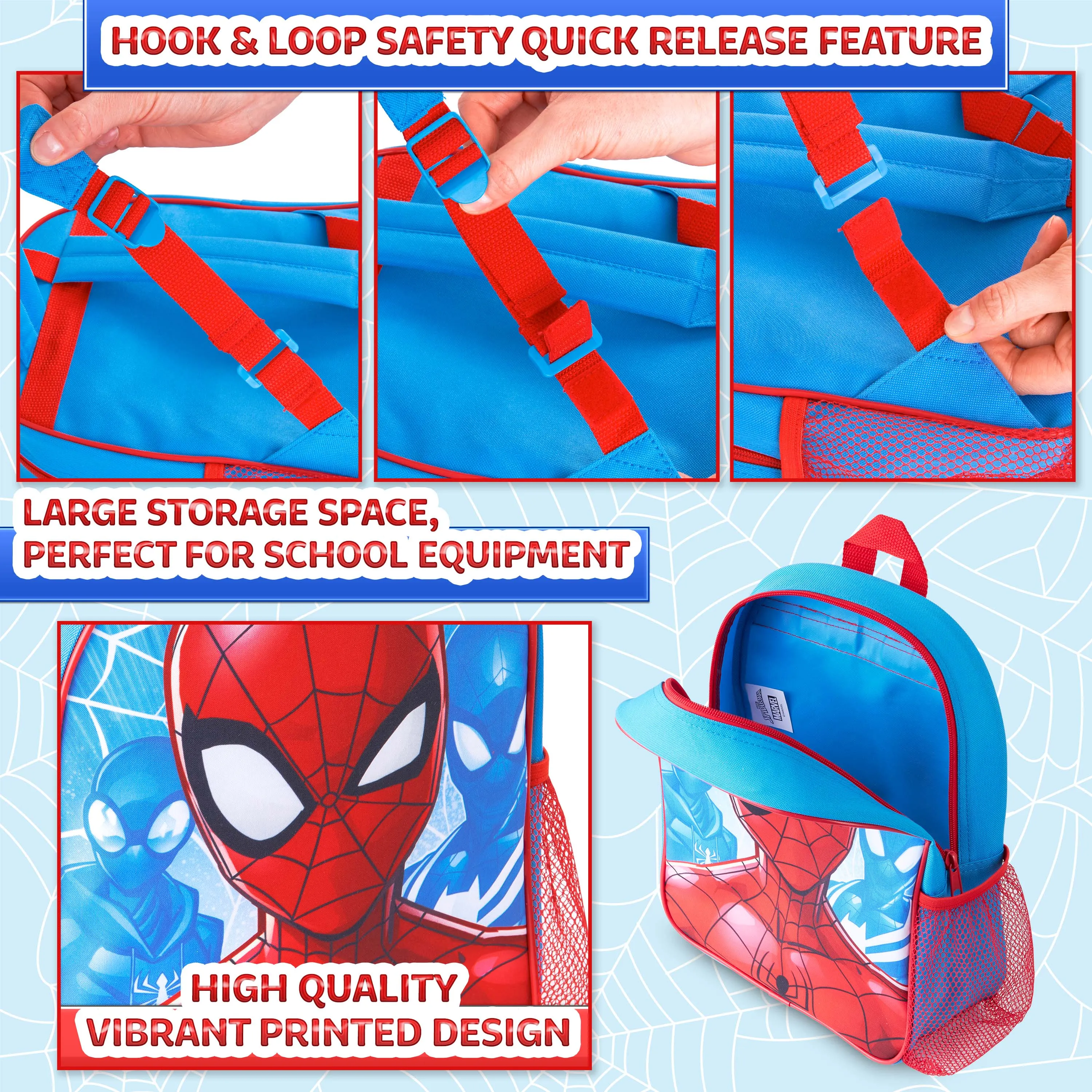 Marvel Spiderman Backpack - Kids Backpacks for School