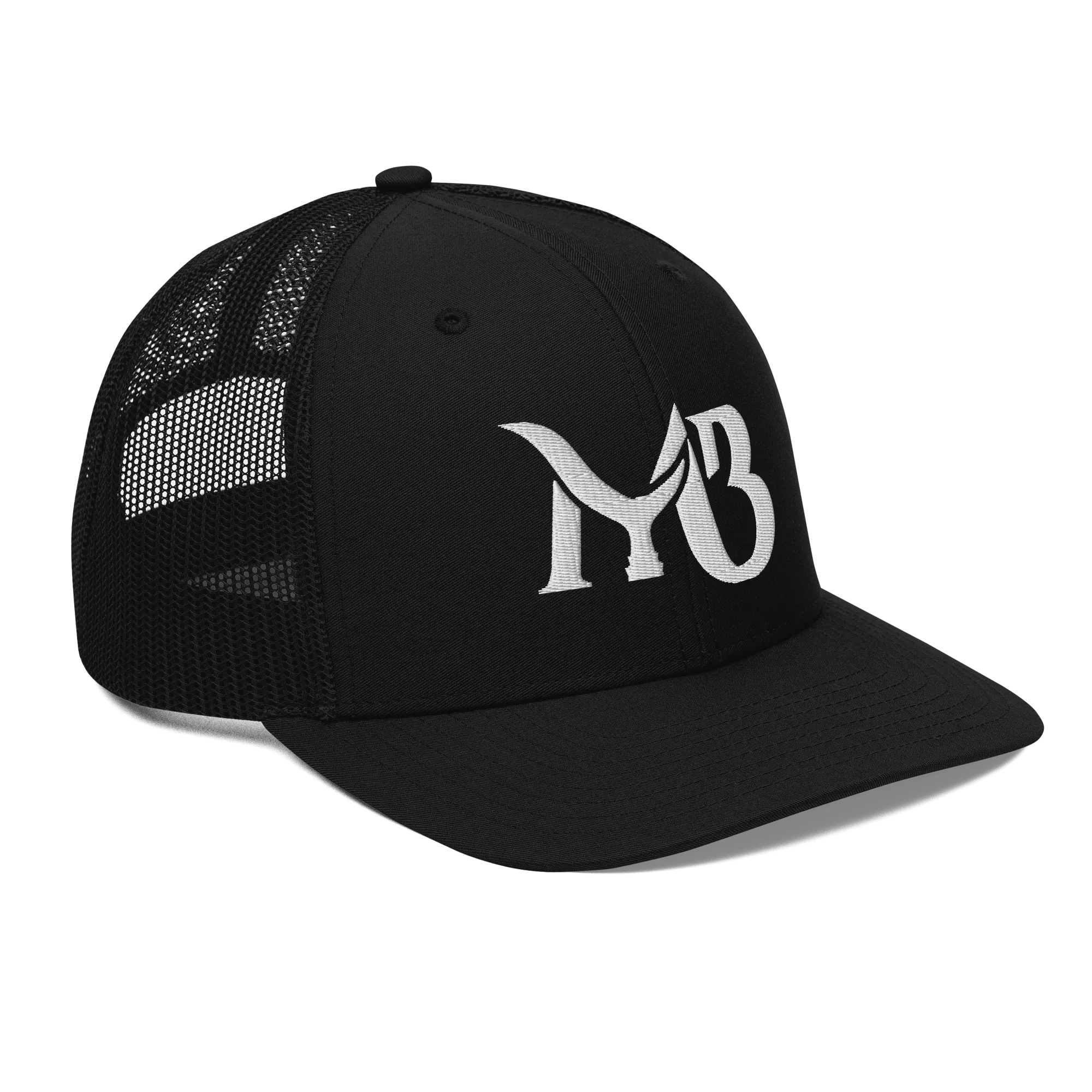 MBR Embroidered 'MB' Logo Trucker Cap