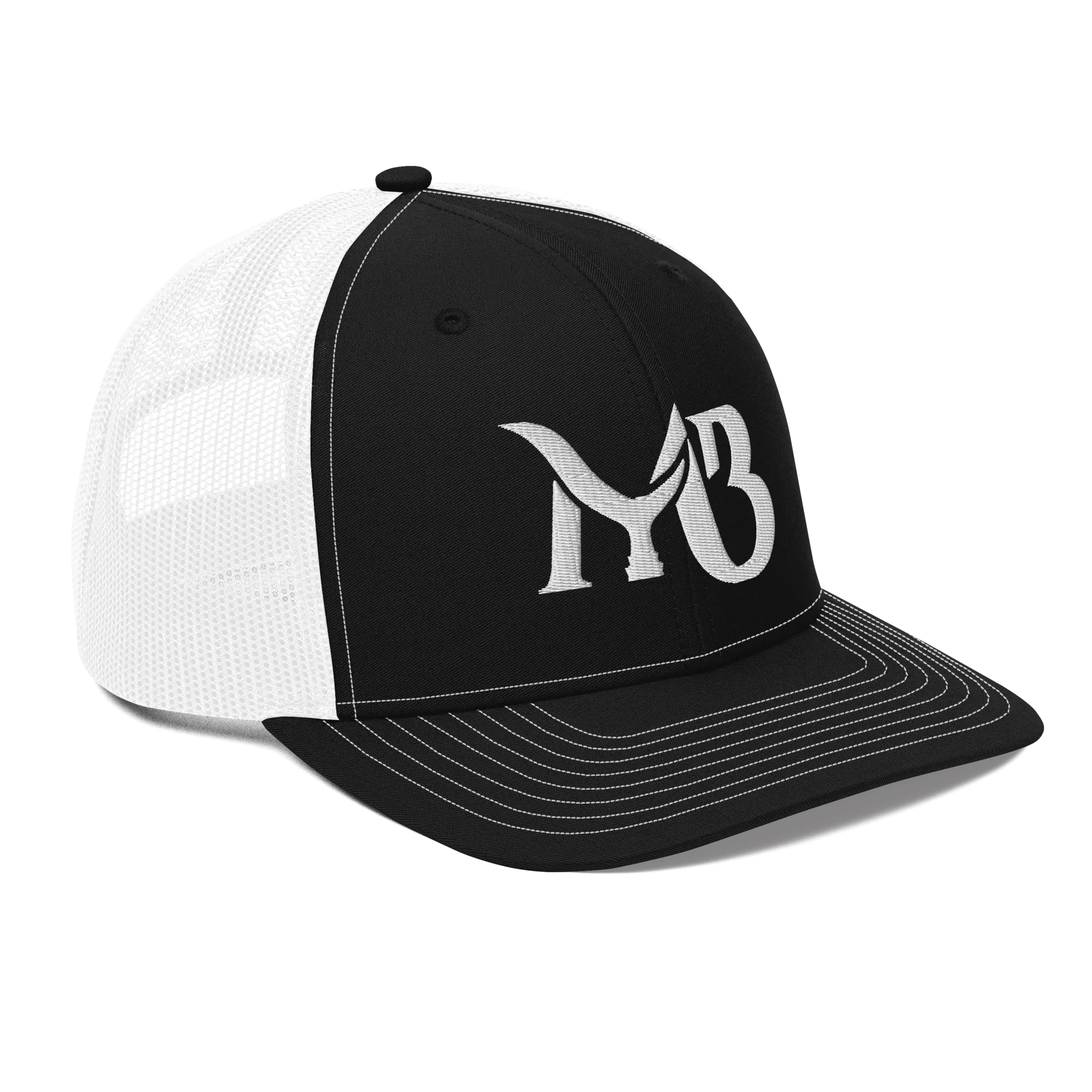 MBR Embroidered 'MB' Logo Trucker Cap