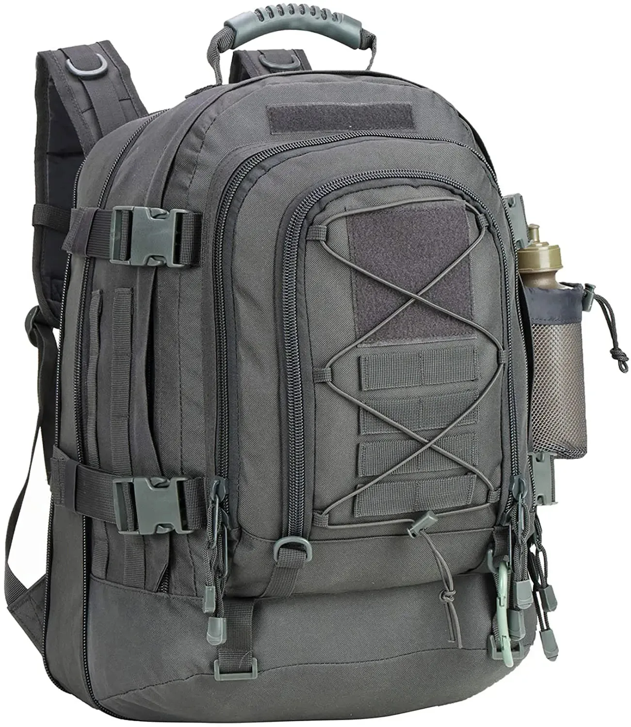 Men Backpacks Large Capacity Military Tactical Hiking Expandable 39L-60L Backpack