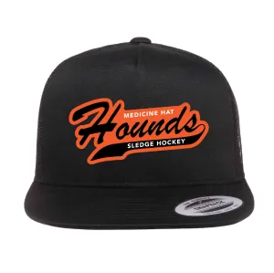 MHASR Hounds Flat Brim Trucker Hat (MHASRT007-6006)