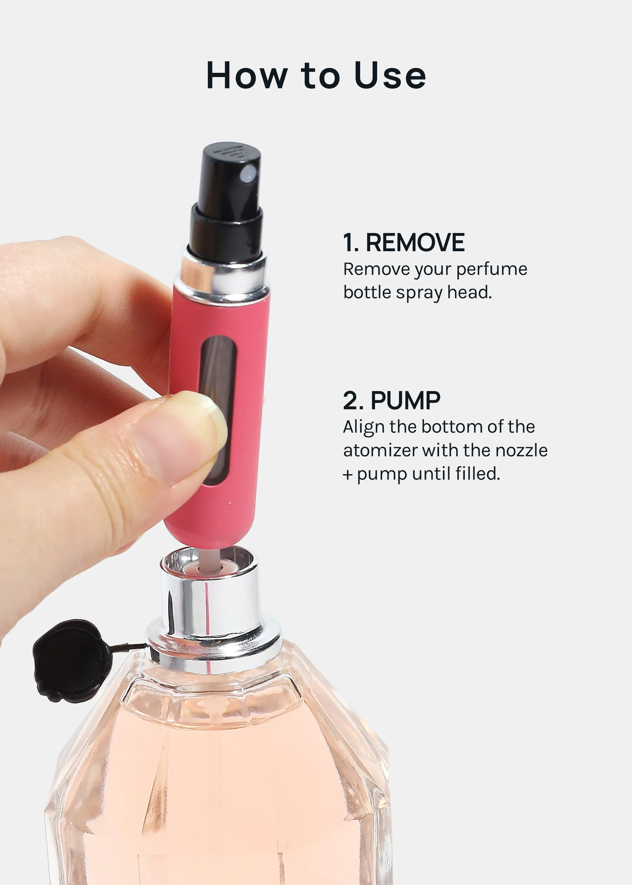 Miss A Refillable Perfume Atomizer