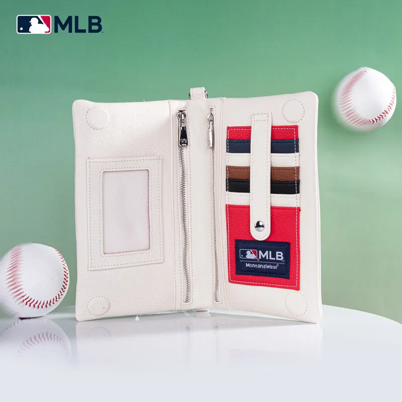 MLB Chicago Cubs Leather Crossbody Purse