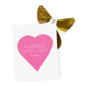 Mother's Day Card with Magic Butterfly