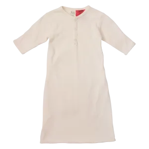 Nature Baby Cotton Sleeping Gown - Natural