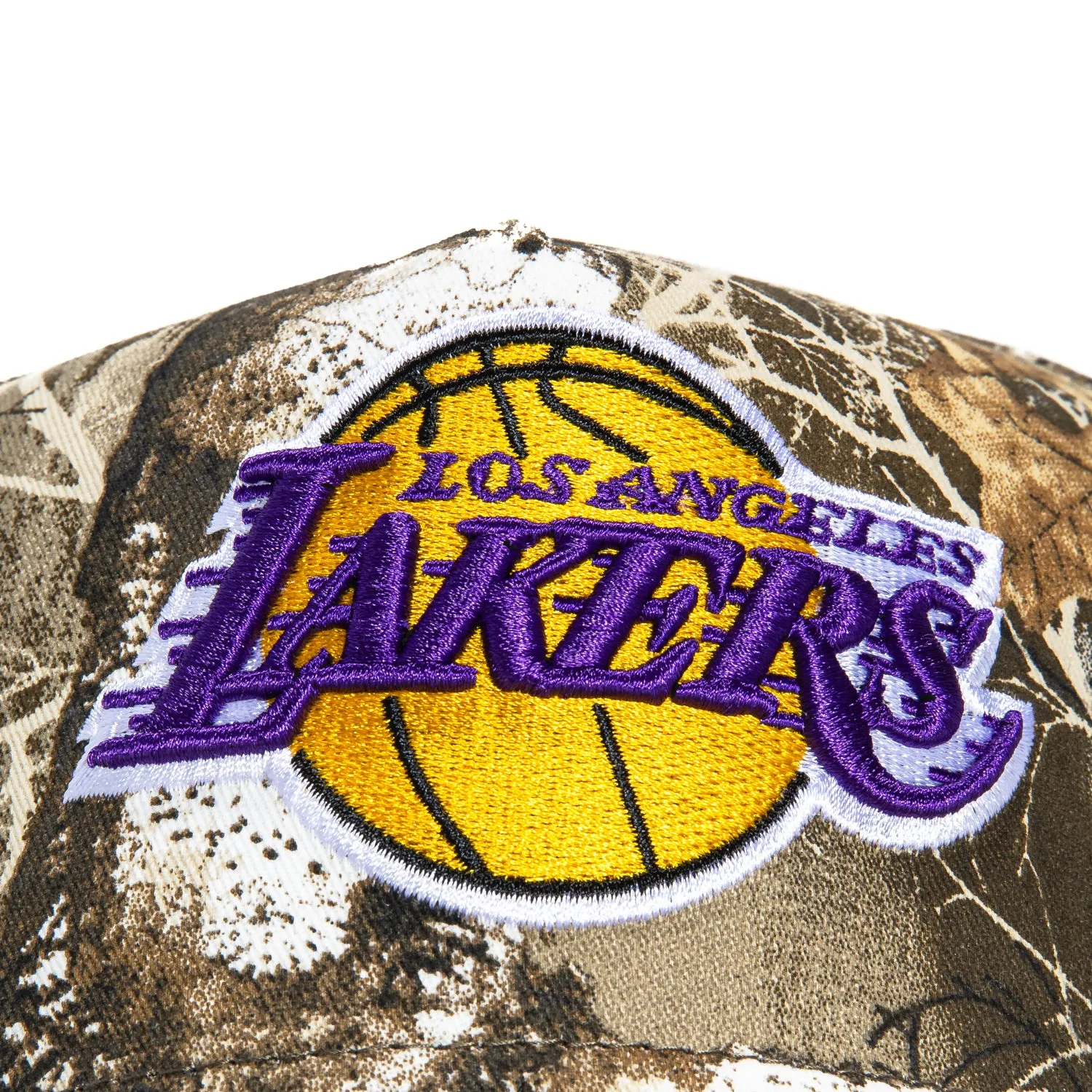 New Era 9Forty A-Frame Los Angeles Lakers Snapback Hat - Realtree