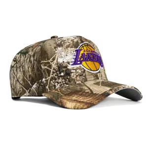 New Era 9Forty A-Frame Los Angeles Lakers Snapback Hat - Realtree