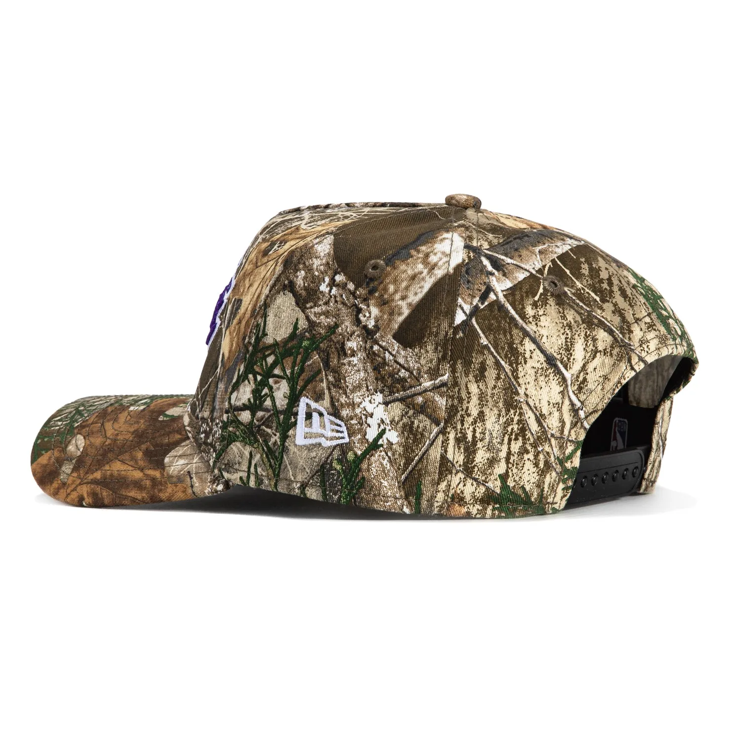 New Era 9Forty A-Frame Los Angeles Lakers Snapback Hat - Realtree