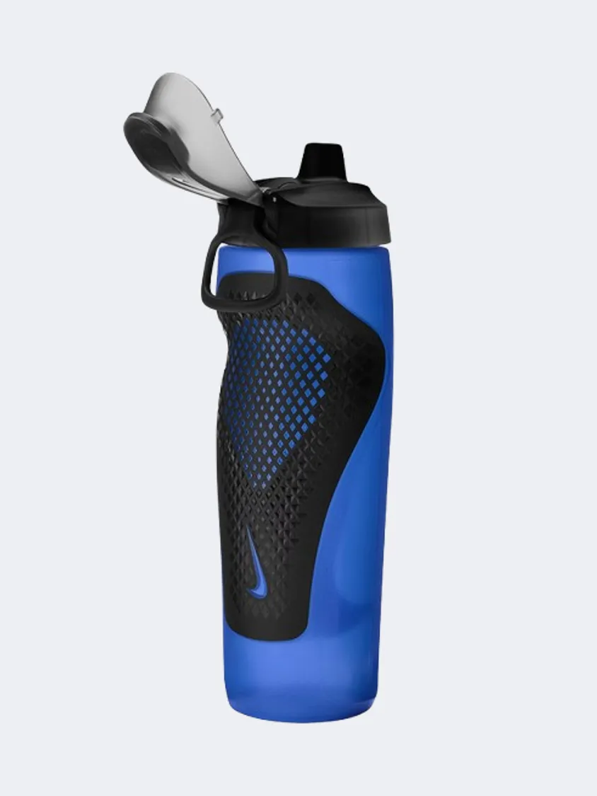 Nike Refuel Locking Lid 24 Oz Unisex Training Water Bottle Game Royal