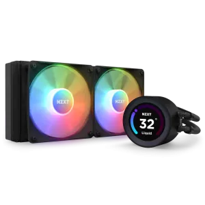 NZXT Kraken Elite 240 RGB LCD | 240mm AIO Liquid Cooler (Black)