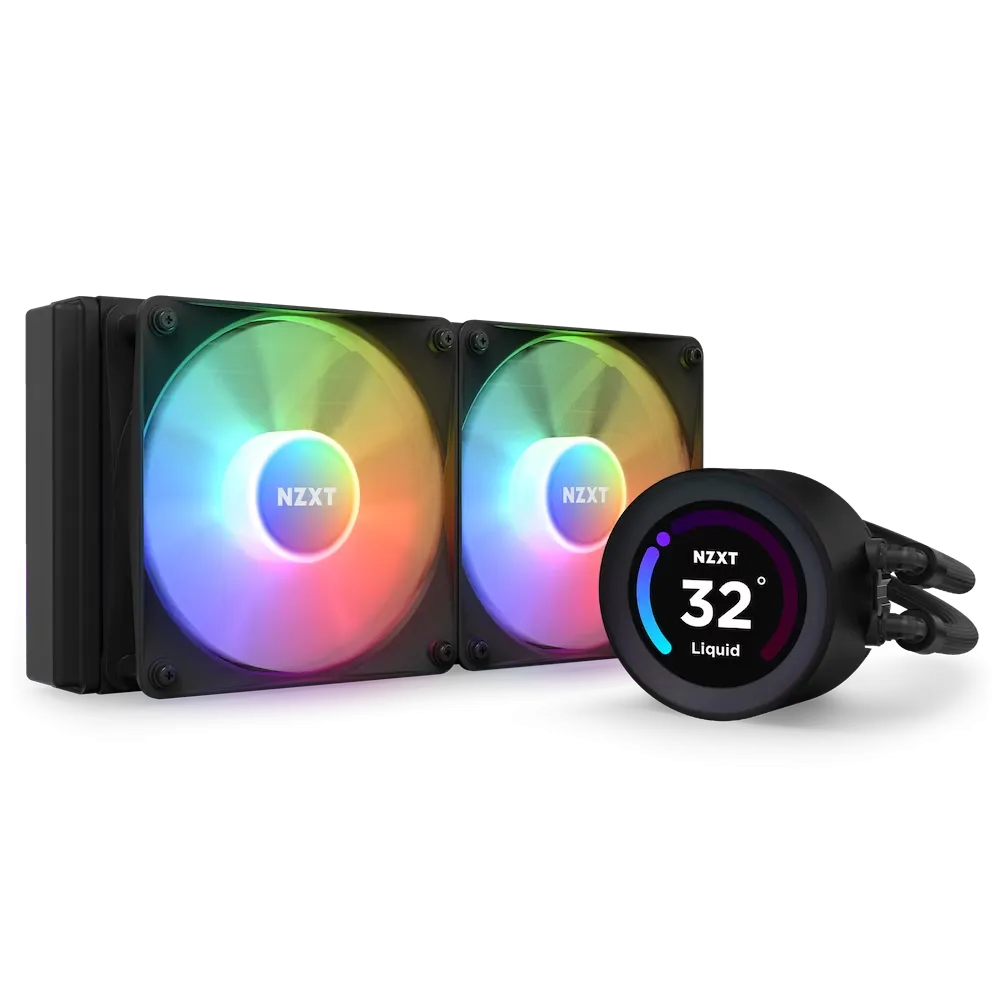 NZXT Kraken Elite 240 RGB LCD | 240mm AIO Liquid Cooler (Black)