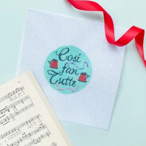 Opera Stitch: Cosi Fan Tutte Needlepoint Canvas