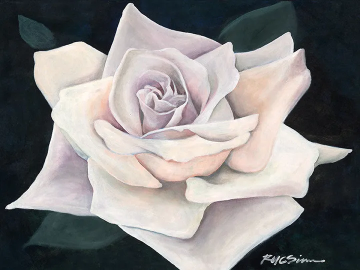 Pale Rose Canvas