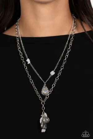 Paparazzi Necklace ~ Collectors Craftsmanship - White
