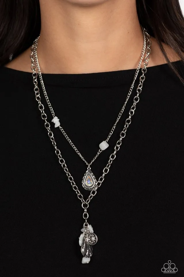 Paparazzi Necklace ~ Collectors Craftsmanship - White