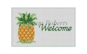 Pineapple Welcome Canvas