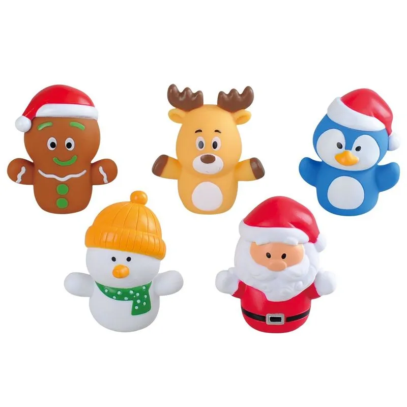 Playgo Toys Ent. Ltd. Santa & Friends Finger Puppets