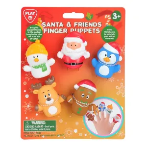 Playgo Toys Ent. Ltd. Santa & Friends Finger Puppets
