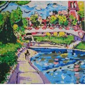 Plaza Canal Canvas