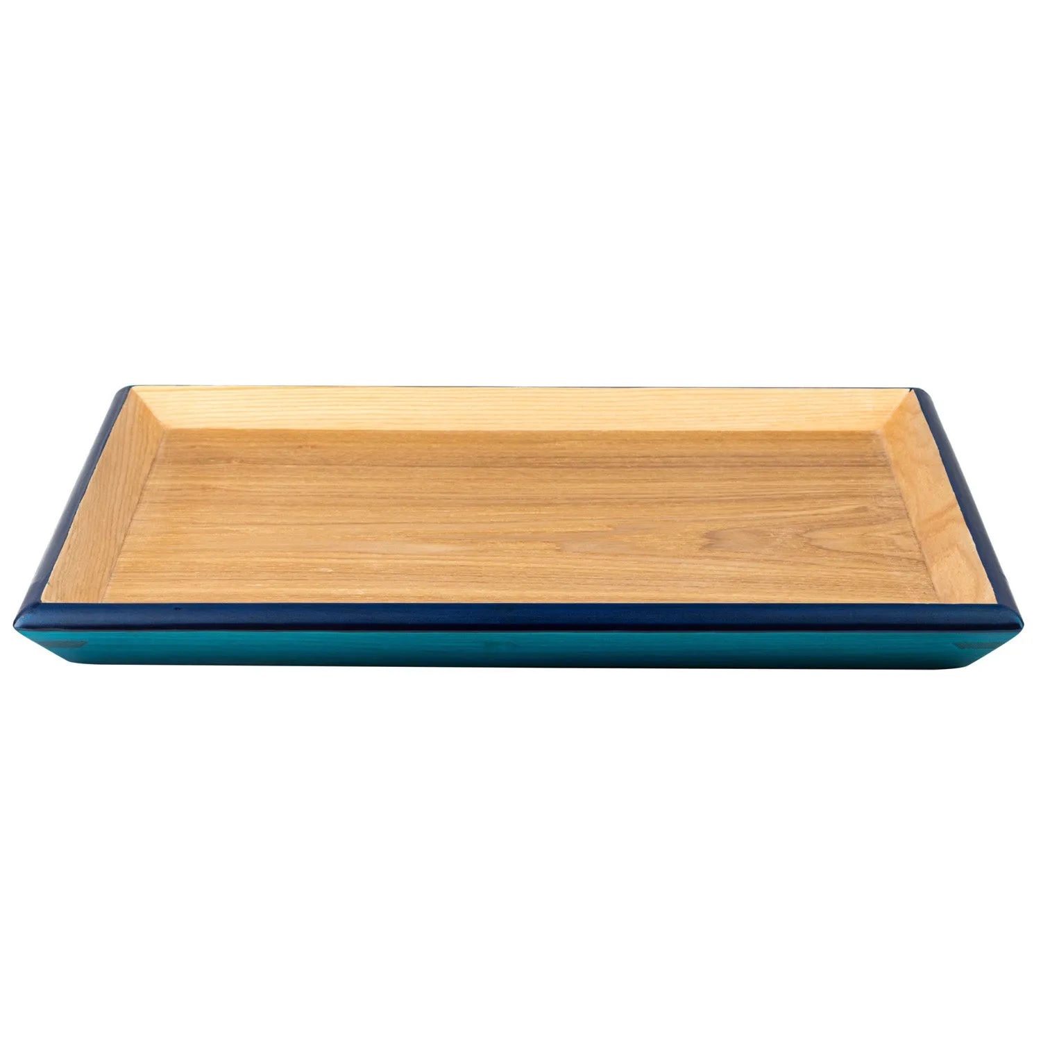 Premium Turquoise Japanese Wooden Tray