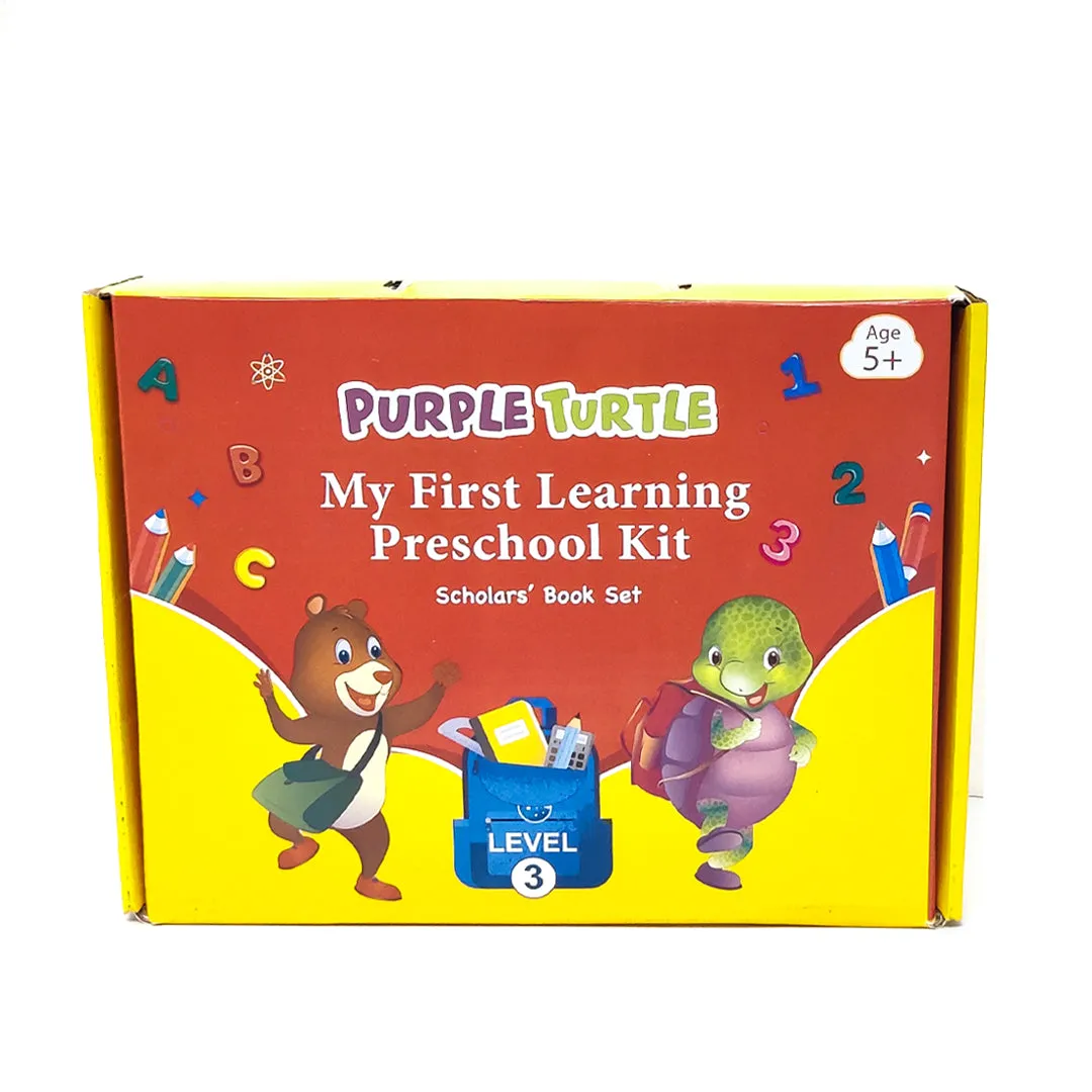 Purple Turtle Preschool Kit Level 3 For UKG Kids