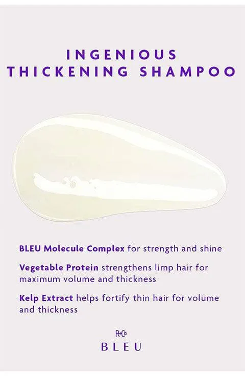 R Co BLEU Ingenious Thickening Shampoo, 8.5 Oz